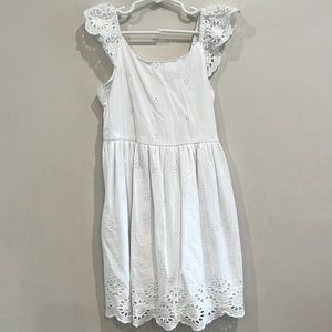 Japan Girls White Dress Size 8